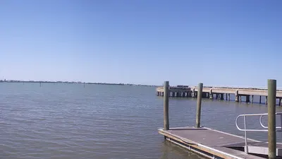 Jungle Prada Park fishing pier and boat ramp on Boca Ciega Bay